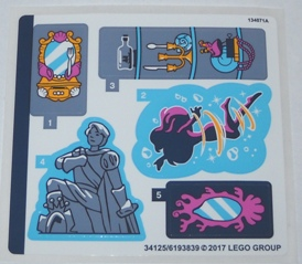 LEGO® stickervel set 41145-1 Ariel and the Magical Spell