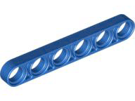 Plaatje in Gallery viewer laden, LEGO® los onderdeel Technische Hefbalk in kleur Blauw 32063