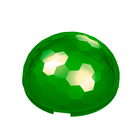 LEGO® los onderdeel Cilinder Doorzichtig Groen 30208