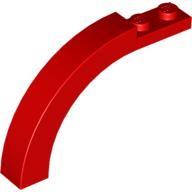 Plaatje in Gallery viewer laden, LEGO® los onderdeel Steen Boog in kleur Rood 6060