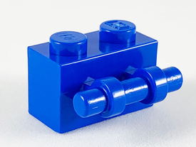 LEGO® los onderdeel Steen Aangepast in kleur Blauw 30236