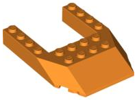 Plaatje in Gallery viewer laden, LEGO® los onderdeel Wig in kleur Oranje 32084