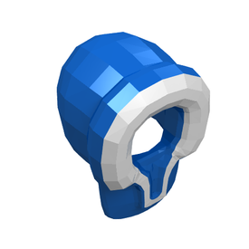 LEGO® los onderdeel Hoofddeksels in kleur Blauw x205px1
