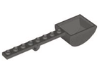LEGO® los onderdeel Plaat Aangepast Donkergrijs 30275