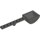LEGO® los onderdeel Plaat Aangepast Donkergrijs 30275