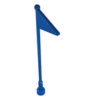 LEGO® los onderdeel Vlag in kleur Blauw 30322