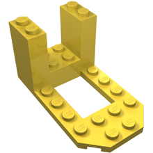 Plaatje in Gallery viewer laden, LEGO® los onderdeel Cockpit in kleur Geel 30250
