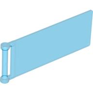 Plaatje in Gallery viewer laden, LEGO® los onderdeel Vlag Doorzichtig Donkerblauw 30292