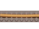LEGO® los onderdeel Slang Stijf in kleur Geel 75c08
