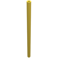 Plaatje in Gallery viewer laden, LEGO® los onderdeel Slang Stijf in kleur Geel 75c08