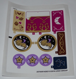 LEGO® stickervel set 41174-1 The Starlight Inn