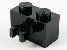 LEGO® los onderdeel Steen Aangepast in kleur Zwart 30237a