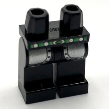 Plaatje in Gallery viewer laden, LEGO® los onderdeel Benen met Motief Zwart 970c00pb0014