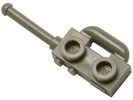 LEGO® los onderdeel Accessoire in kleur Donkergrijs 3962b