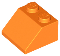 LEGO® los onderdeel Dakpan Algemeen in kleur Oranje 3039