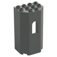 Plaatje in Gallery viewer laden, LEGO® los onderdeel Paneel in kleur Donkergrijs 30246