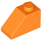 LEGO® los onderdeel Dakpan Algemeen in kleur Oranje 3040