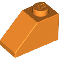 Plaatje in Gallery viewer laden, LEGO® los onderdeel Dakpan Algemeen in kleur Oranje 3040