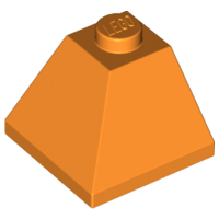 LEGO® los onderdeel Dakpan Algemeen in kleur Oranje 3045