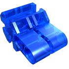 LEGO® Technische Verbinding Doorzichtig Donkerblauw 32137