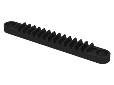 LEGO® los onderdeel Technische Tandwiel in kleur Zwart 6630