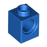 Plaatje in Gallery viewer laden, LEGO® los onderdeel Technische Steen in kleur Blauw 6541