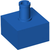 Plaatje in Gallery viewer laden, LEGO® los onderdeel Steen Aangepast in kleur Blauw 4729