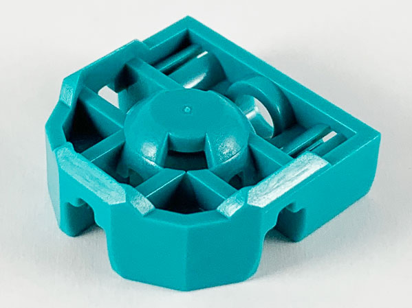 LEGO® onderdeel Technische Verbinding Donker Turkoois 32172