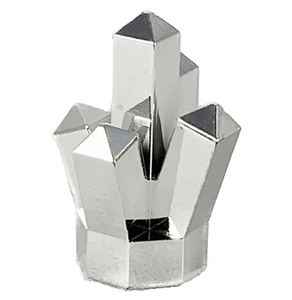 LEGO® los onderdeel Rots in kleur Chroom Zilver 52