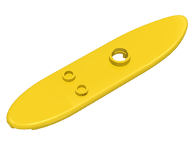 LEGO® los onderdeel Accessoire in kleur Geel 6075