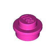 LEGO® los onderdeel Plaat Rond in kleur Donker Roze 4073