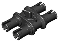 Plaatje in Gallery viewer laden, LEGO® los onderdeel Technische Pin in kleur Zwart 32138