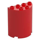 LEGO® los onderdeel Cilinder in kleur Rood 6259