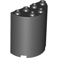 Plaatje in Gallery viewer laden, LEGO® los onderdeel Cilinder in kleur Zwart 6259