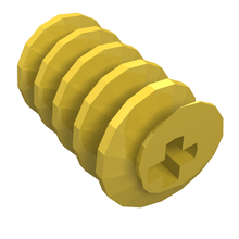 Plaatje in Gallery viewer laden, LEGO® los onderdeel Technische Tandwiel in kleur Geel 4716