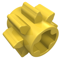 Plaatje in Gallery viewer laden, LEGO® los onderdeel Technische Tandwiel in kleur Geel 3647