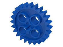 Plaatje in Gallery viewer laden, LEGO® los onderdeel Technische Tandwiel in kleur Blauw 3648
