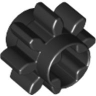 LEGO® los onderdeel Technische Tandwiel in kleur Zwart 3647