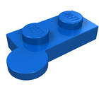 LEGO® los onderdeel Scharnier in kleur Blauw 2430