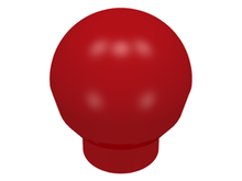 Plaatje in Gallery viewer laden, LEGO® los onderdeel Steen Rond in kleur Rood x12