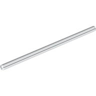 Plaatje in Gallery viewer laden, LEGO® los onderdeel Technische As in kleur Wit 3708