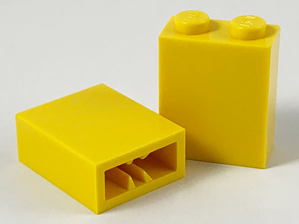 LEGO® los onderdeel Steen in kleur Geel 3245b