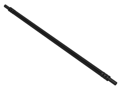 LEGO® los onderdeel Slang Zachte As in kleur Zwart 32235