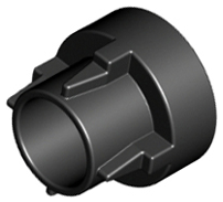 LEGO® los onderdeel Technisch in kleur Zwart 32187