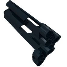 Plaatje in Gallery viewer laden, LEGO® los onderdeel Technisch Paneel in kleur Zwart 32189
