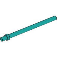 Plaatje in Gallery viewer laden, LEGO® los onderdeel Staaf in kleur Donker Turkoois 4095