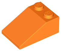 LEGO® los onderdeel Dakpan Algemeen in kleur Oranje 3298