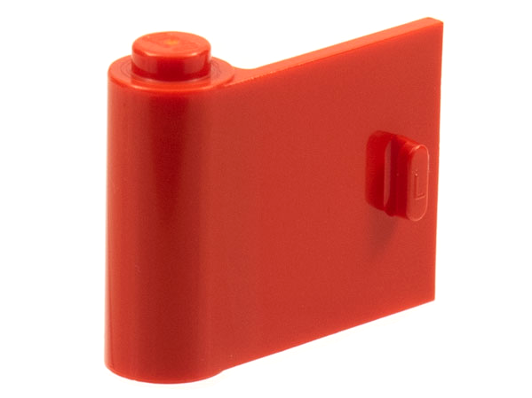 LEGO® los onderdeel Deur in kleur Rood 3189