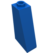 Plaatje in Gallery viewer laden, LEGO® los onderdeel Dakpan Algemeen in kleur Blauw 4460a