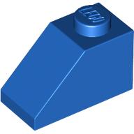 LEGO® los onderdeel Dakpan Algemeen in kleur Blauw 3040